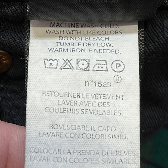 Polo Ralph Lauren The Tompkins Skinny Crop Distressed Jeans w/Belt Size 30 - Picture 7 of 11